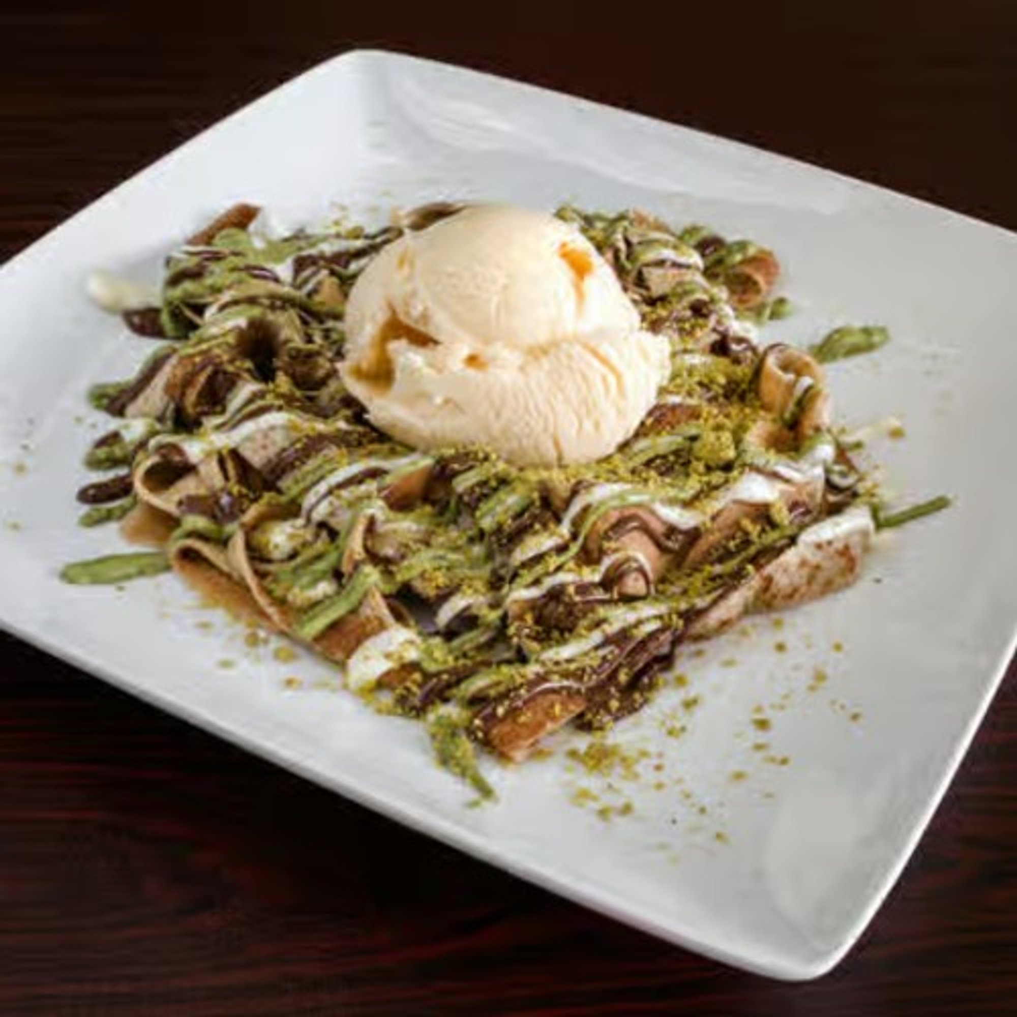 Fettuccine crepe