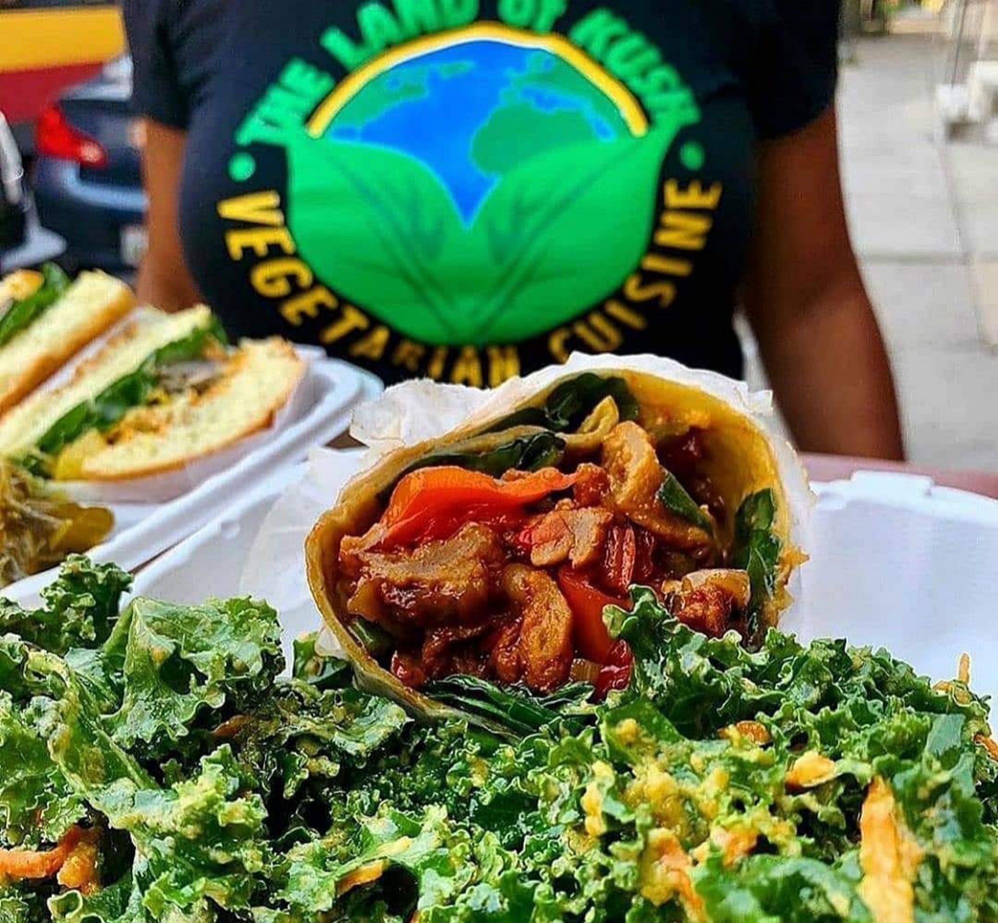 Kush BBQ Ribs Wrap