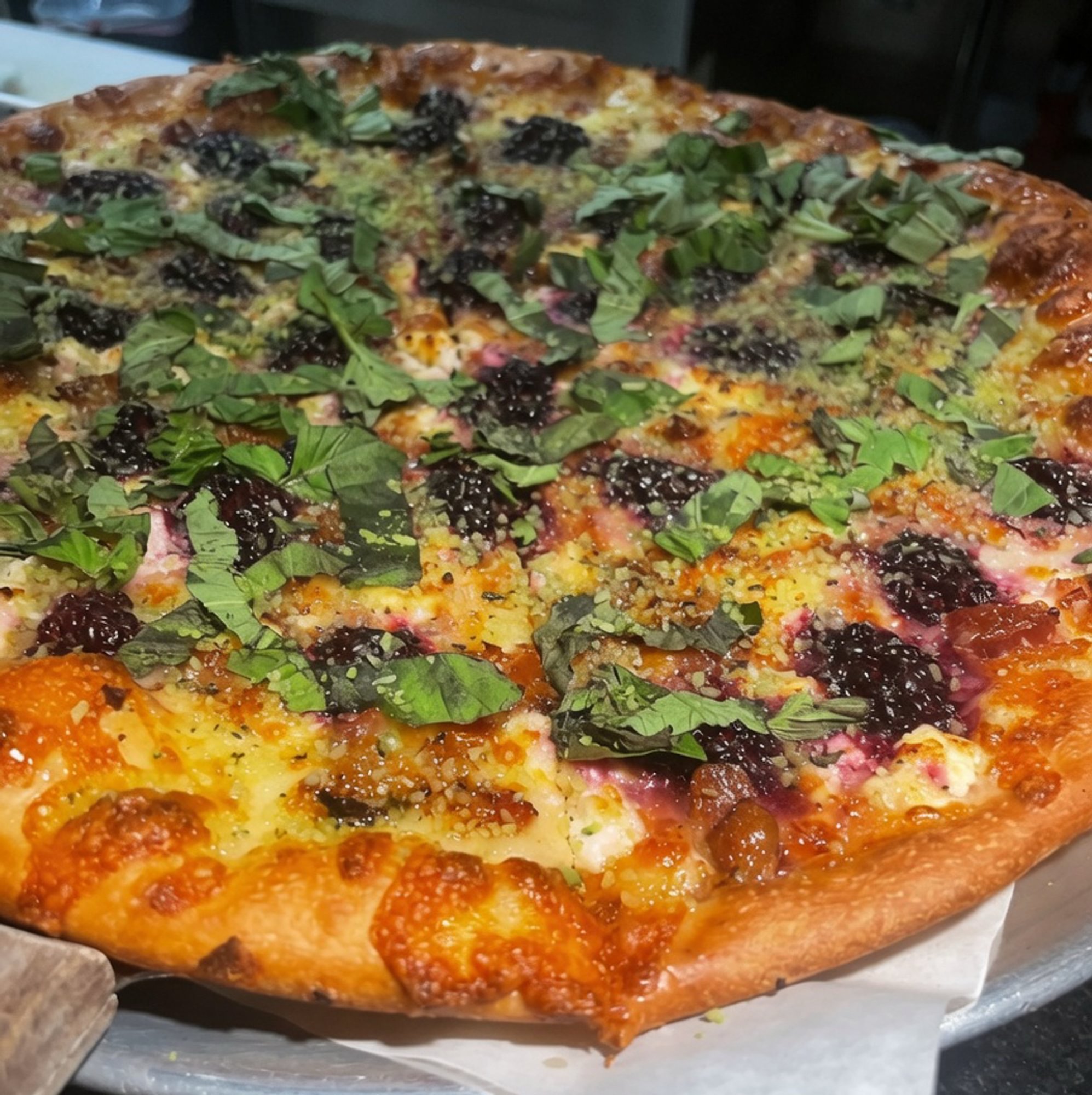 Blackberry Bacon Pizza (small10”)