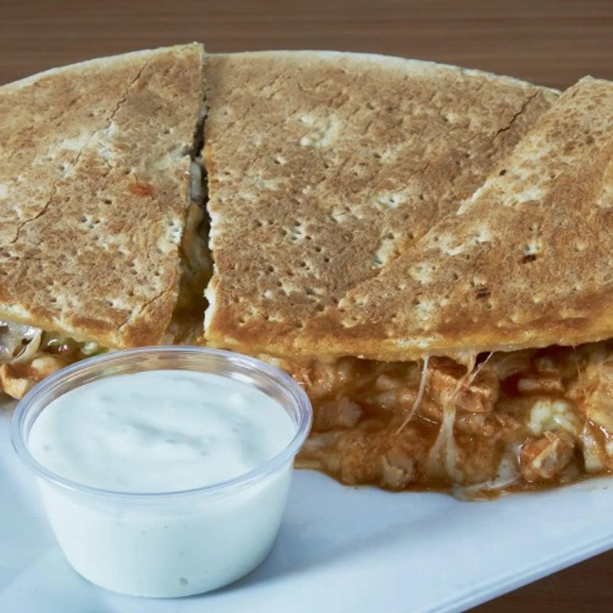 Buffalo Chicken Pizza Sandwich