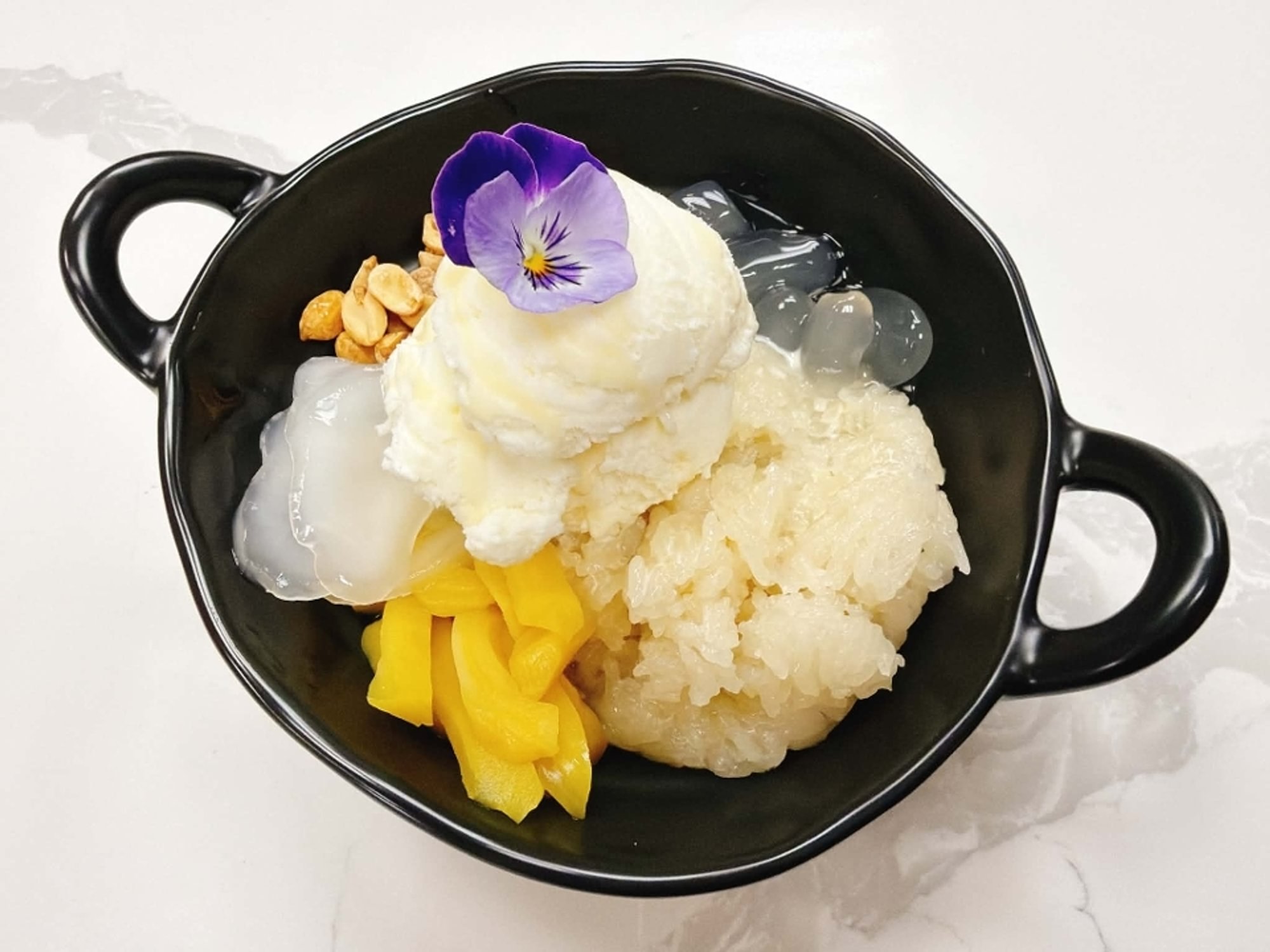 Coconut Ice Cream Medley