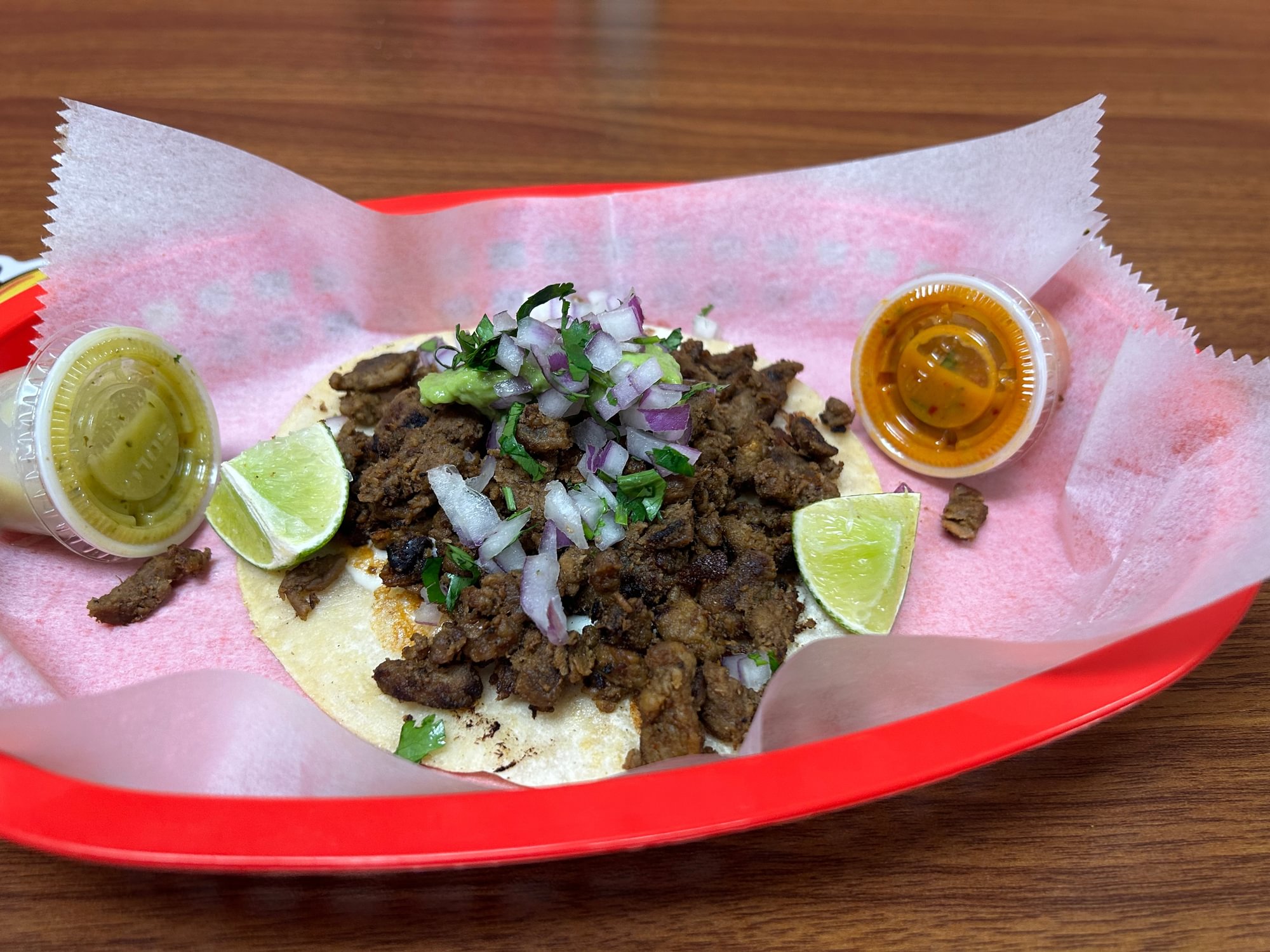 Single taco