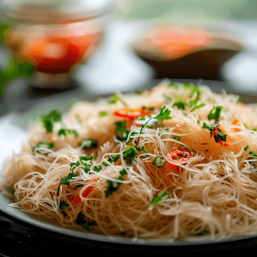 Vermicelli w/ Sauteed Beef & Lemongrass