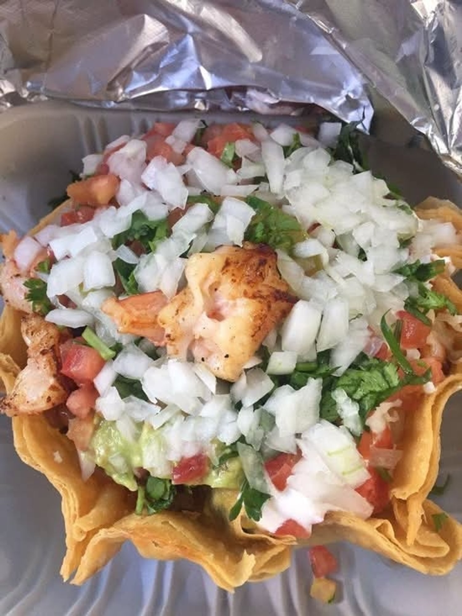 Prawn Tostada Specialty