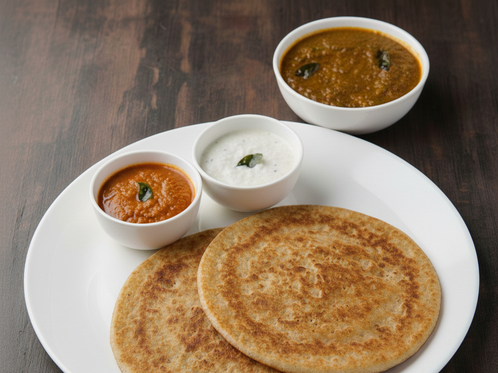 Kal Dosa with Salna
