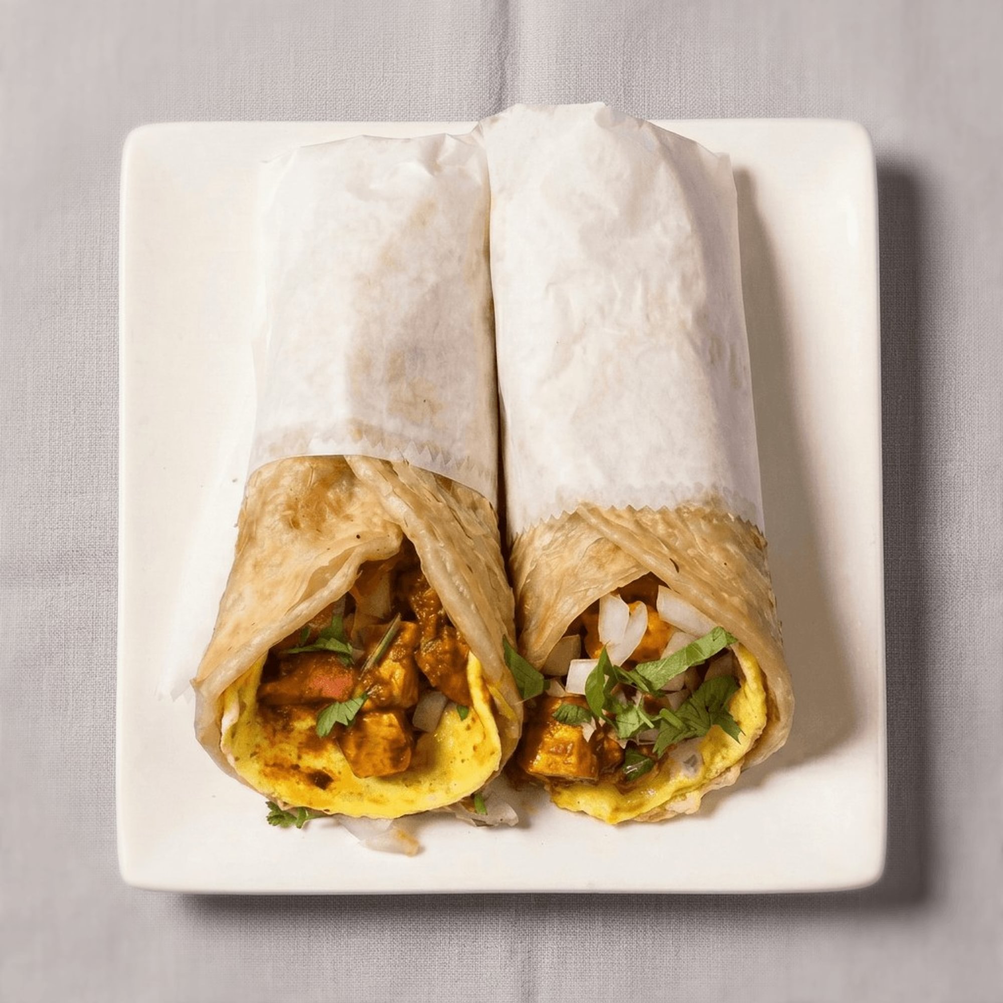 Chicken Egg Kati Roll