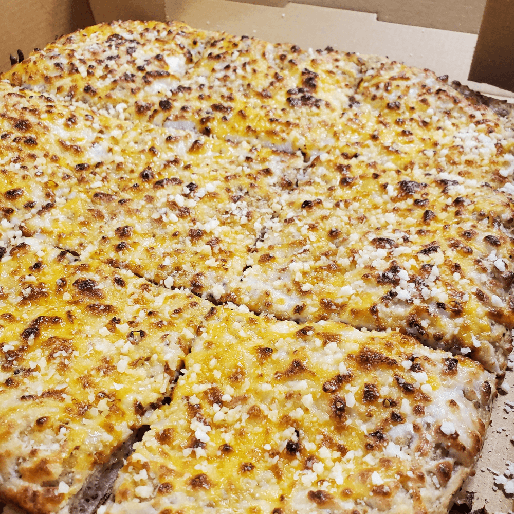 Detroit Style 3 Cheese Bread Pizza