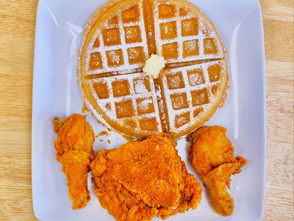 3 Dark Meat & Waffle