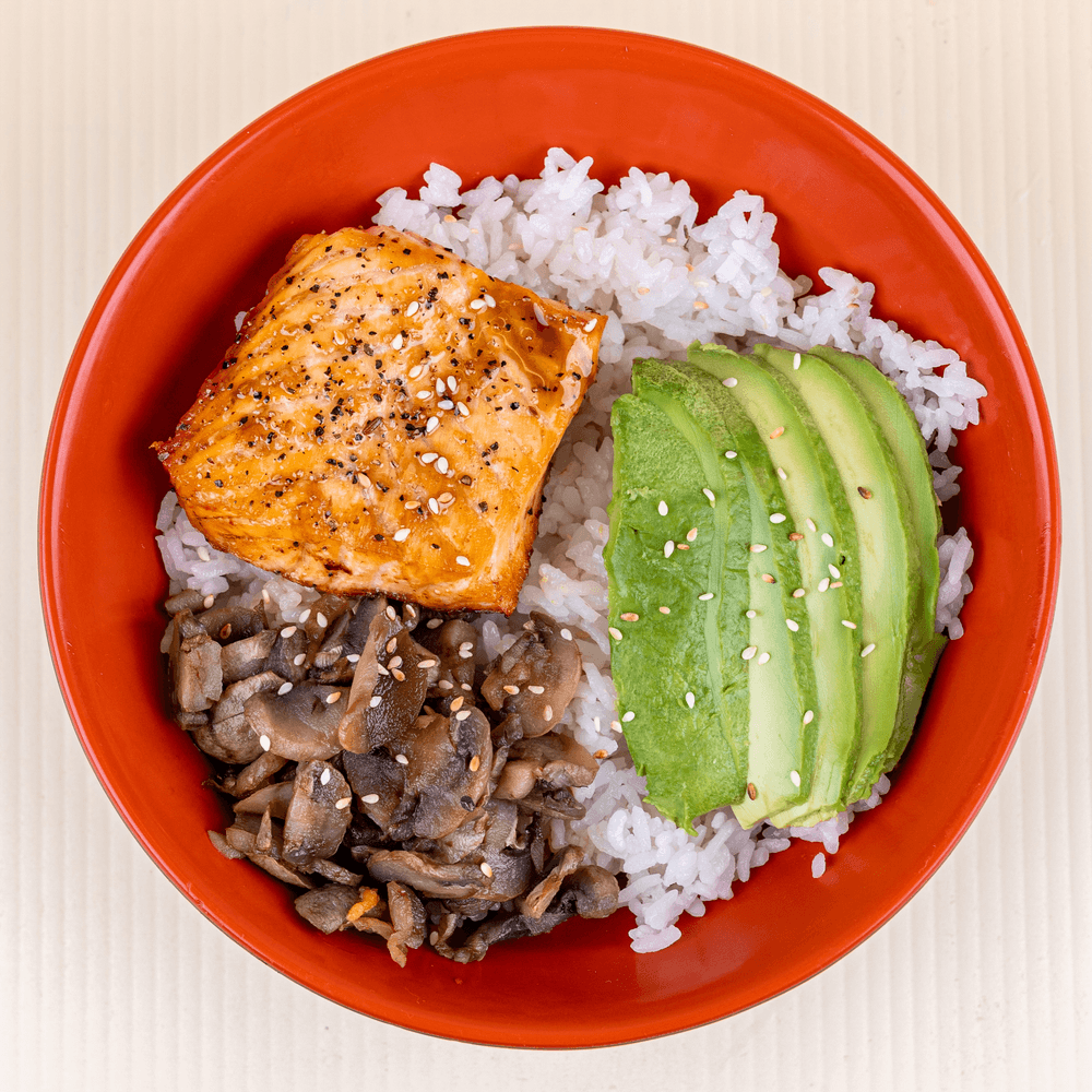 Teriyaki Salmon Bowl