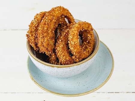 Quinoa Onion Rings
