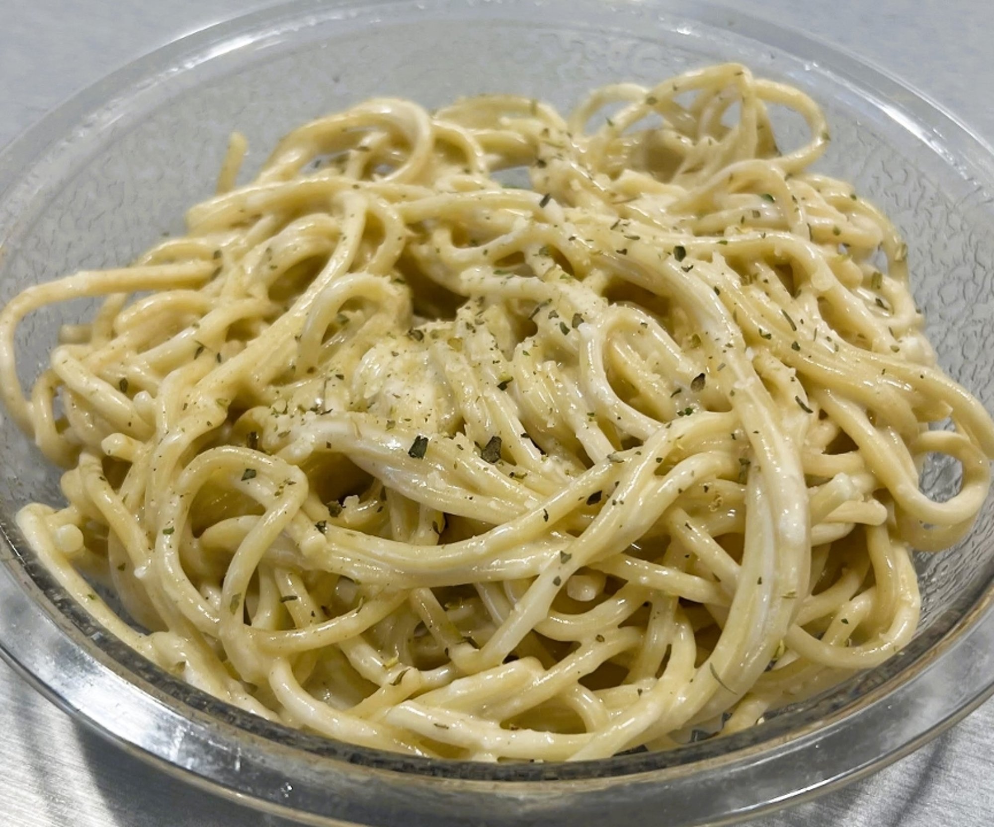 Gluten Free Spaghetti and Alfredo