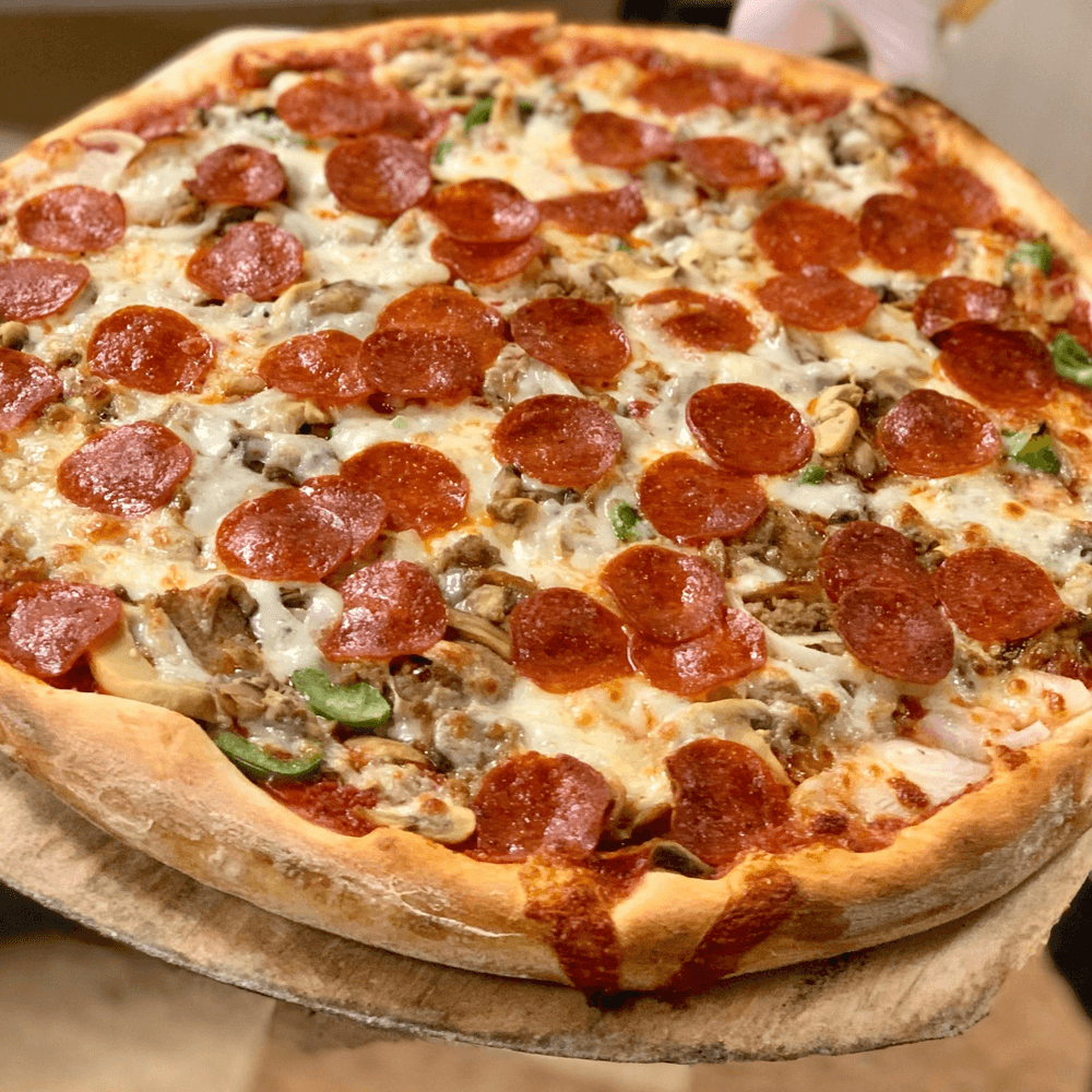 Stuffed Sausage or Pepperoni Specialty Pizza