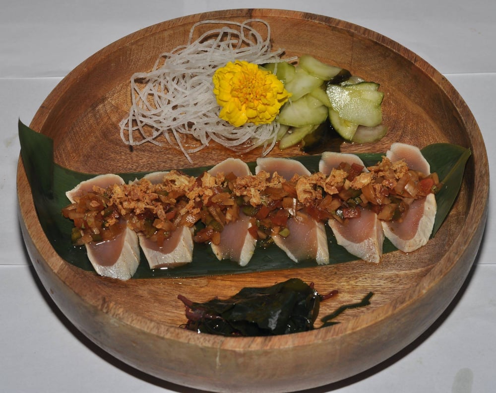 Crispy Albacore Sashimi