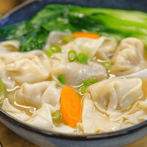 Meat & Shrimp Dumpling Soup