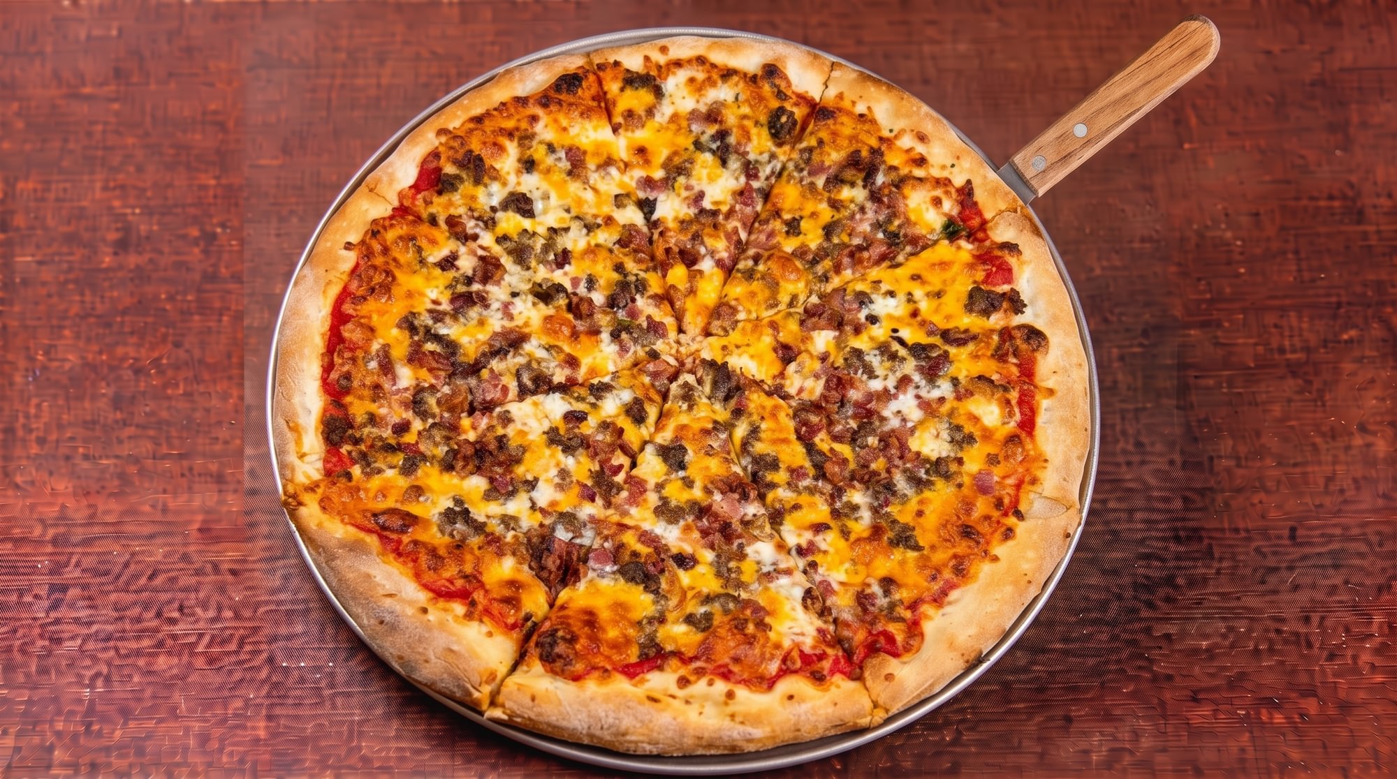 Bacon Cheeseburger Pizza