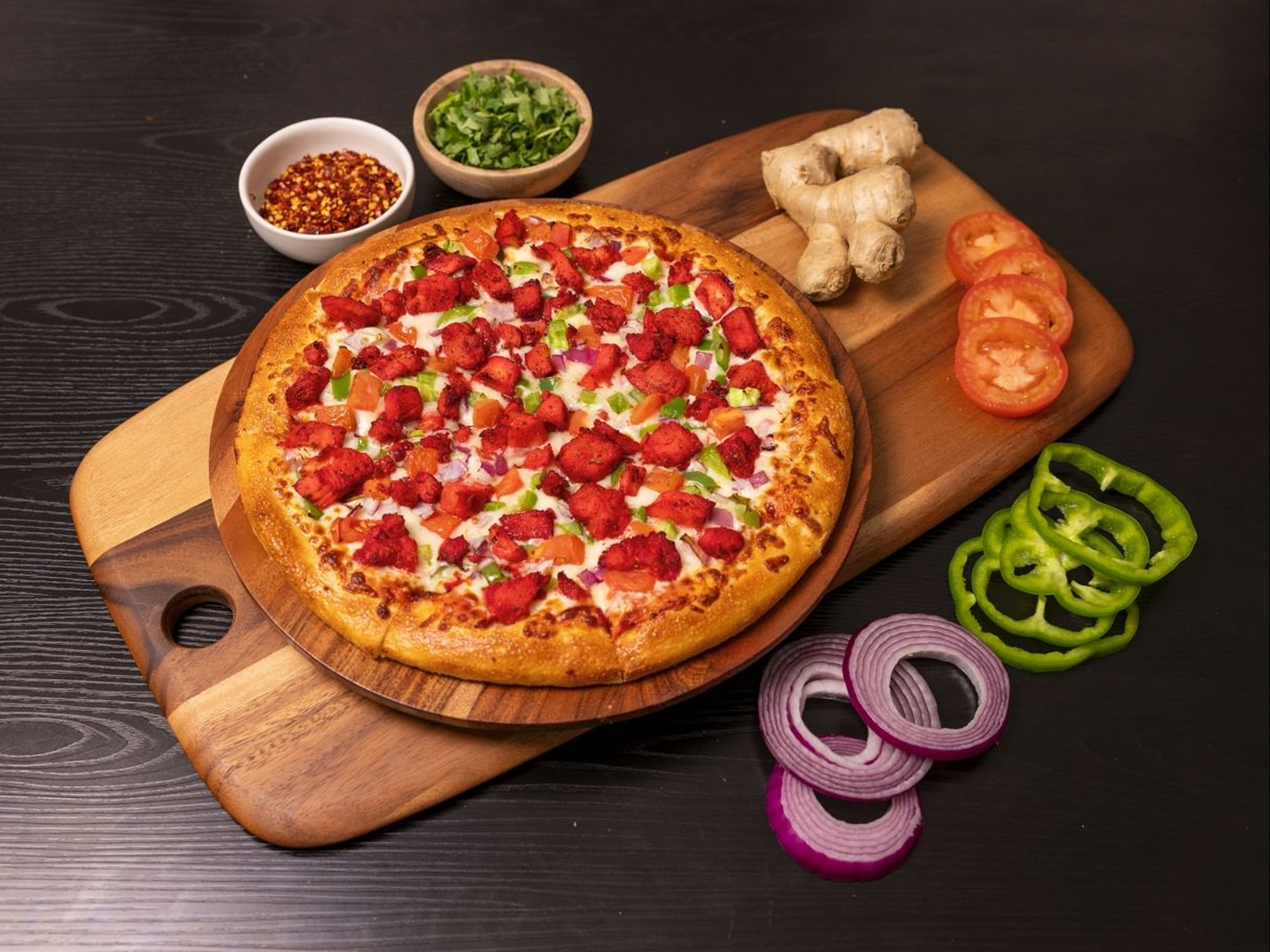 Tandori Chicken Pizza
