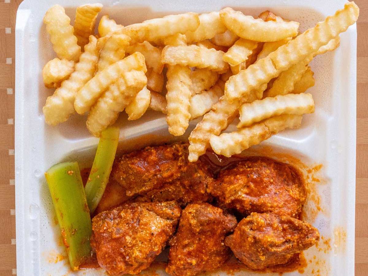 10 Piece Boneless Wings Combo