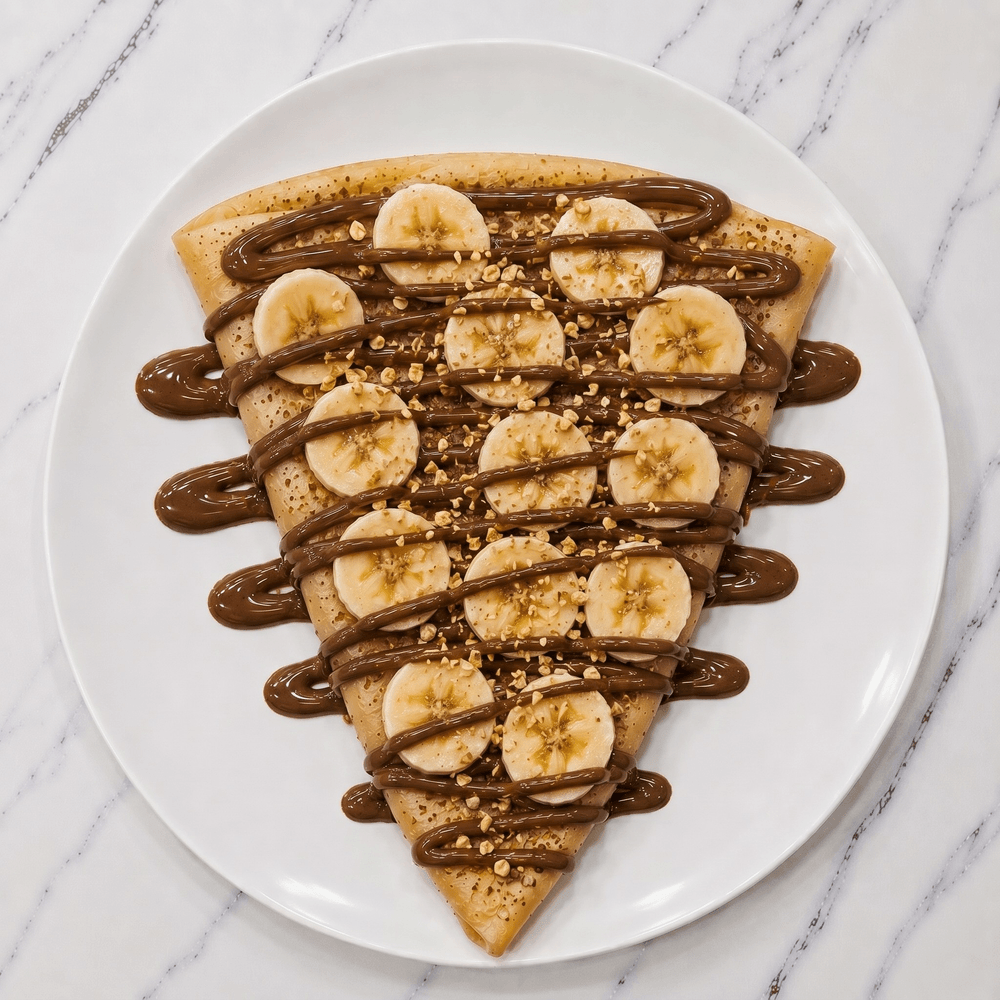 Nutella Banana Crepe