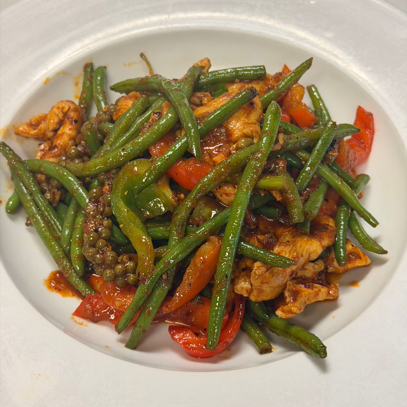 Spicy Green Beans Stir-Fry