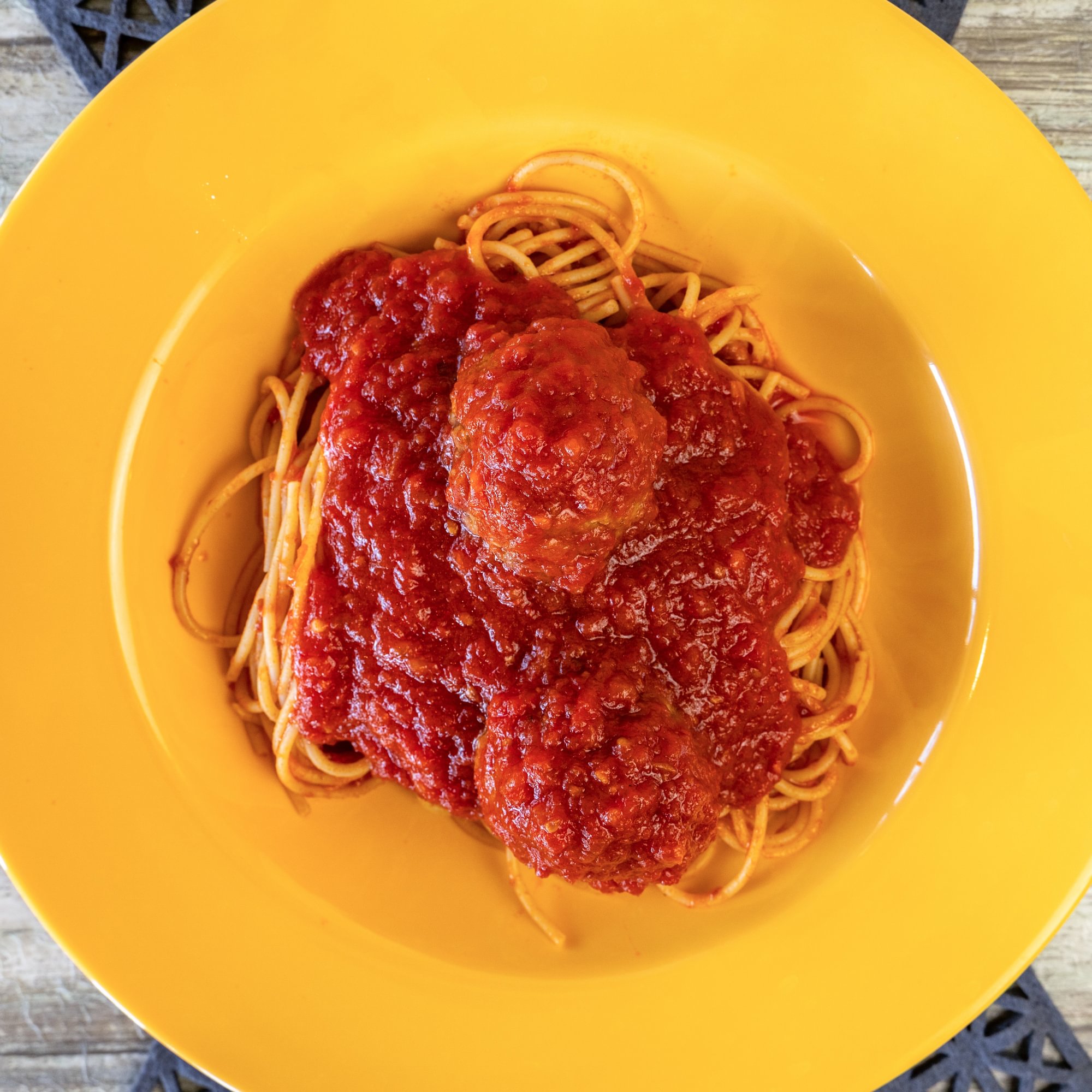 Spaghetti meatballs