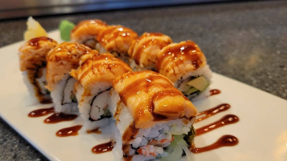 Baked Salmon Roll