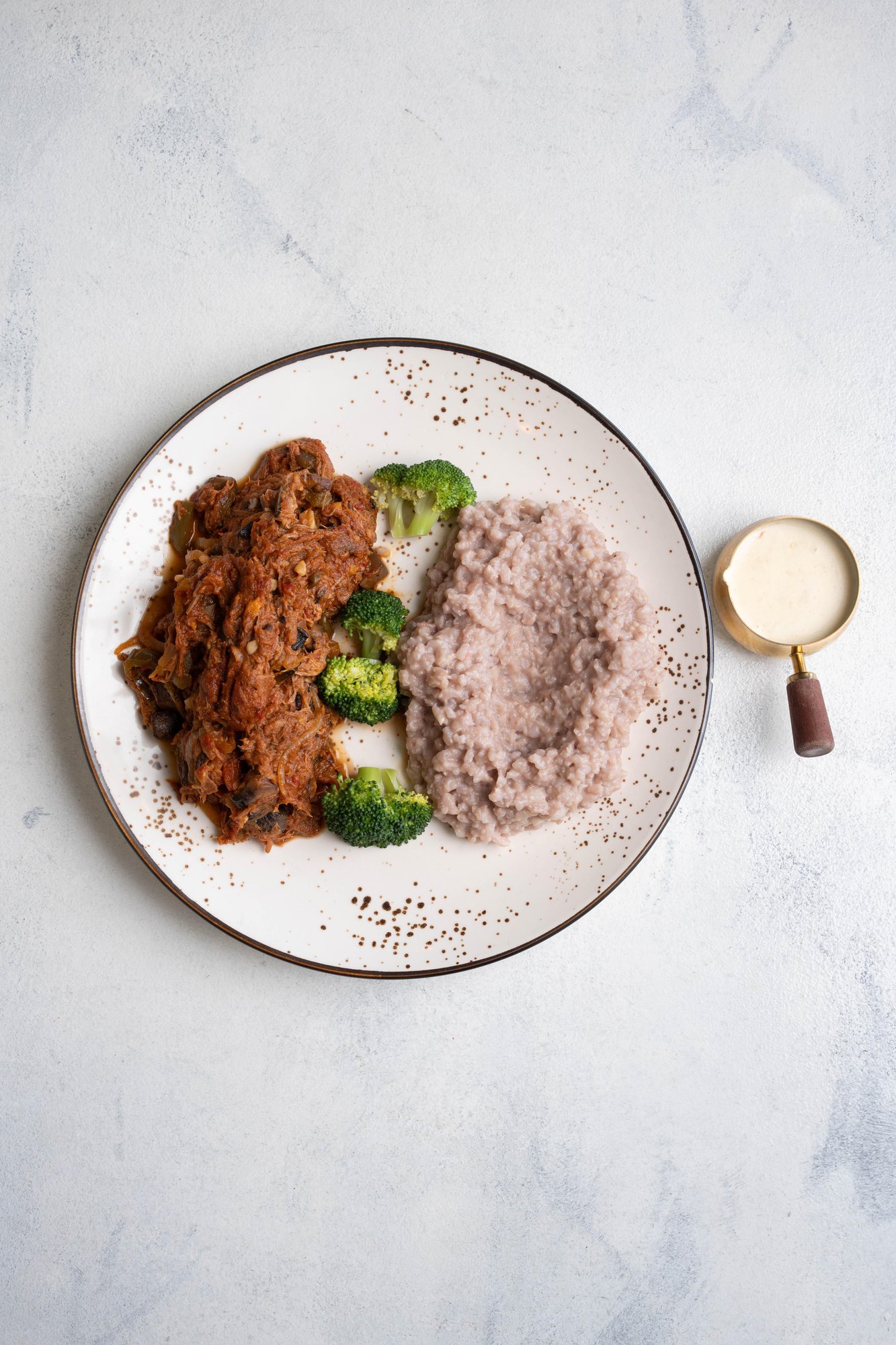Braised Beef with Risotto al Barolo