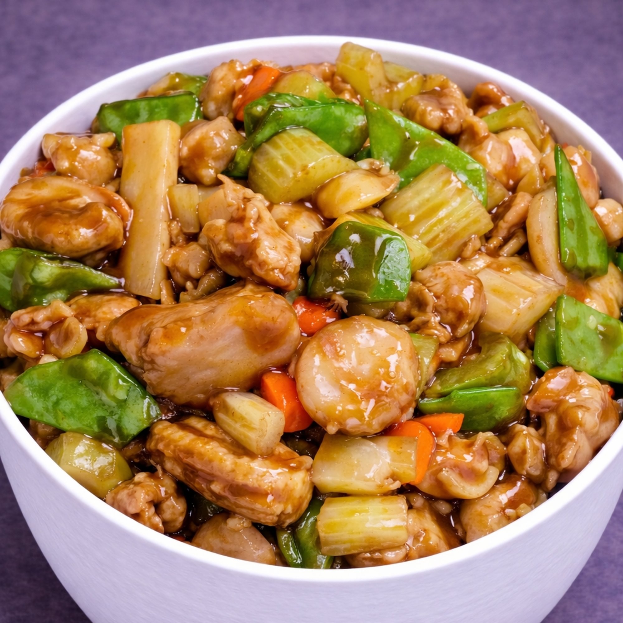 Chicken Almond Ding
