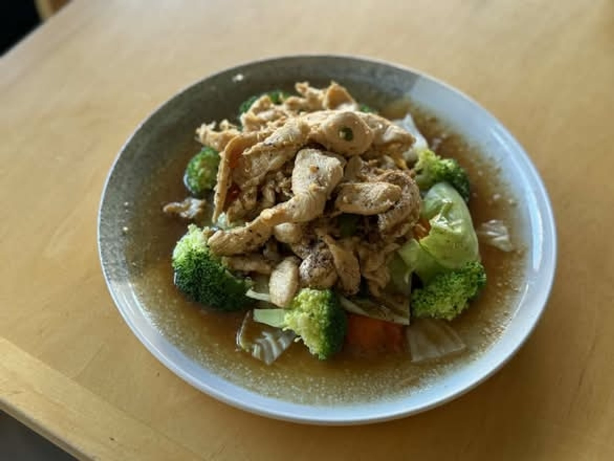 Ground Chicken Garlic Stir-Fried