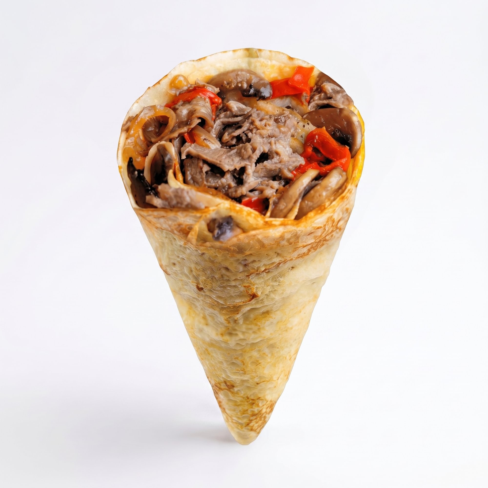 Philly Cheesesteak Crêpe