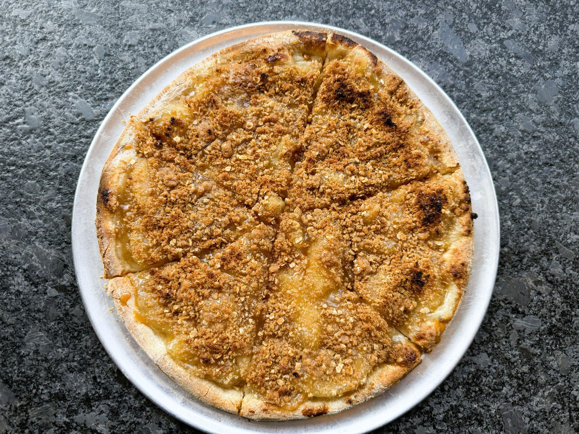 Apple Crisp Pizza