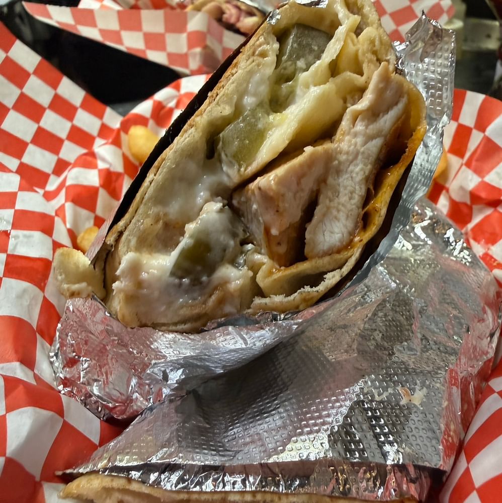 Chicken Kabob Wrap