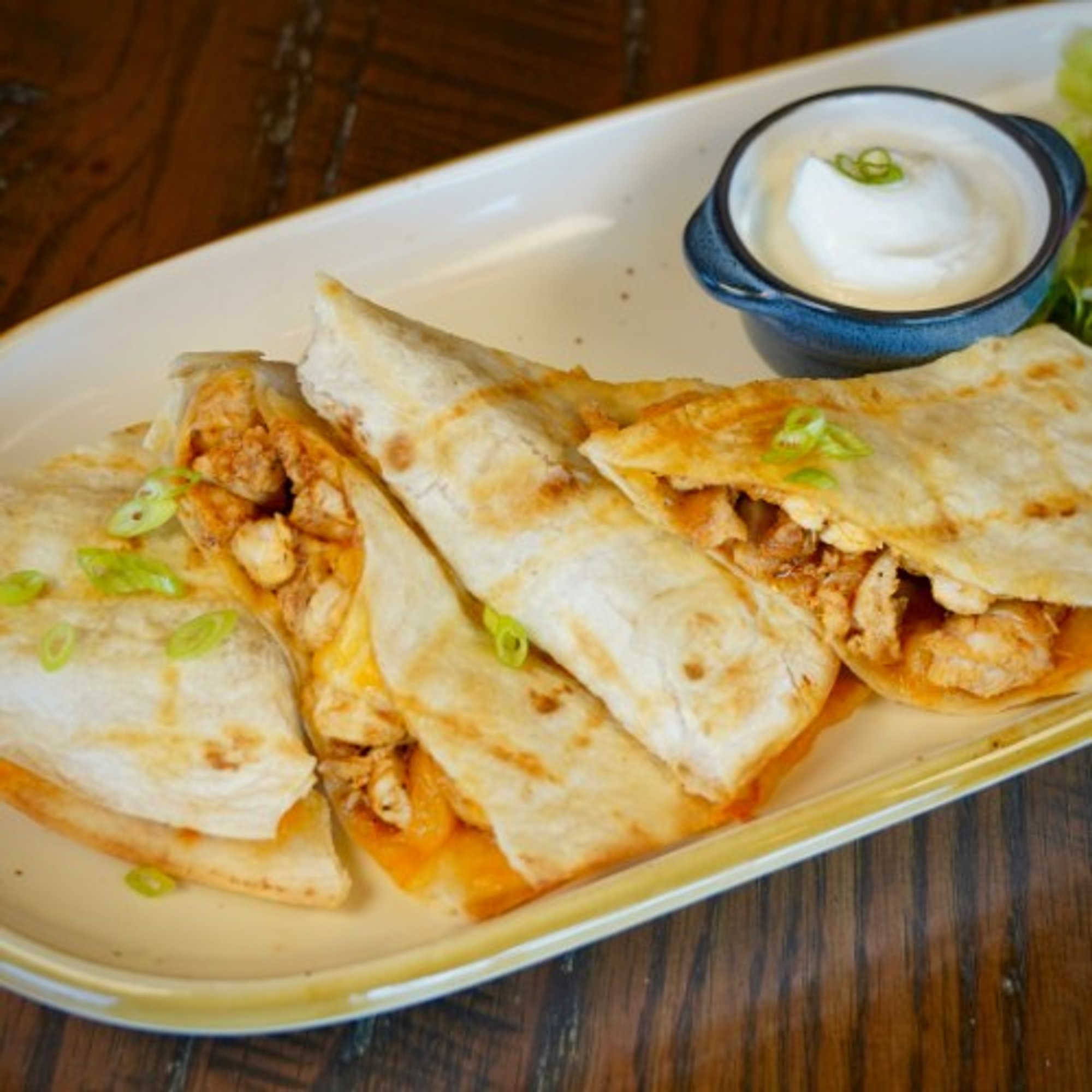 Grilled Chicken Quesadilla