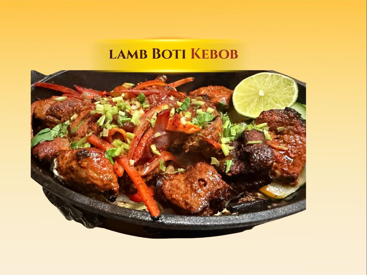3. Boti Kebab