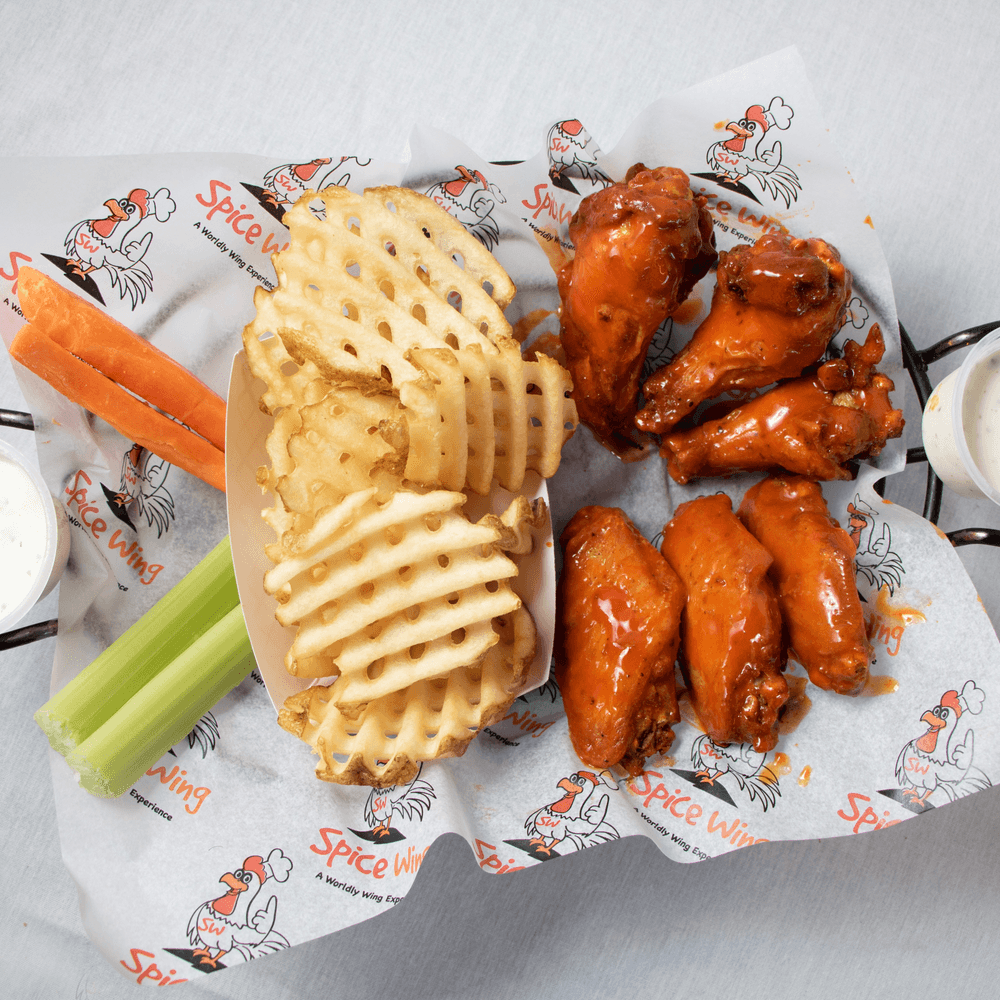 6 Piece Wing Combo Daily Special
