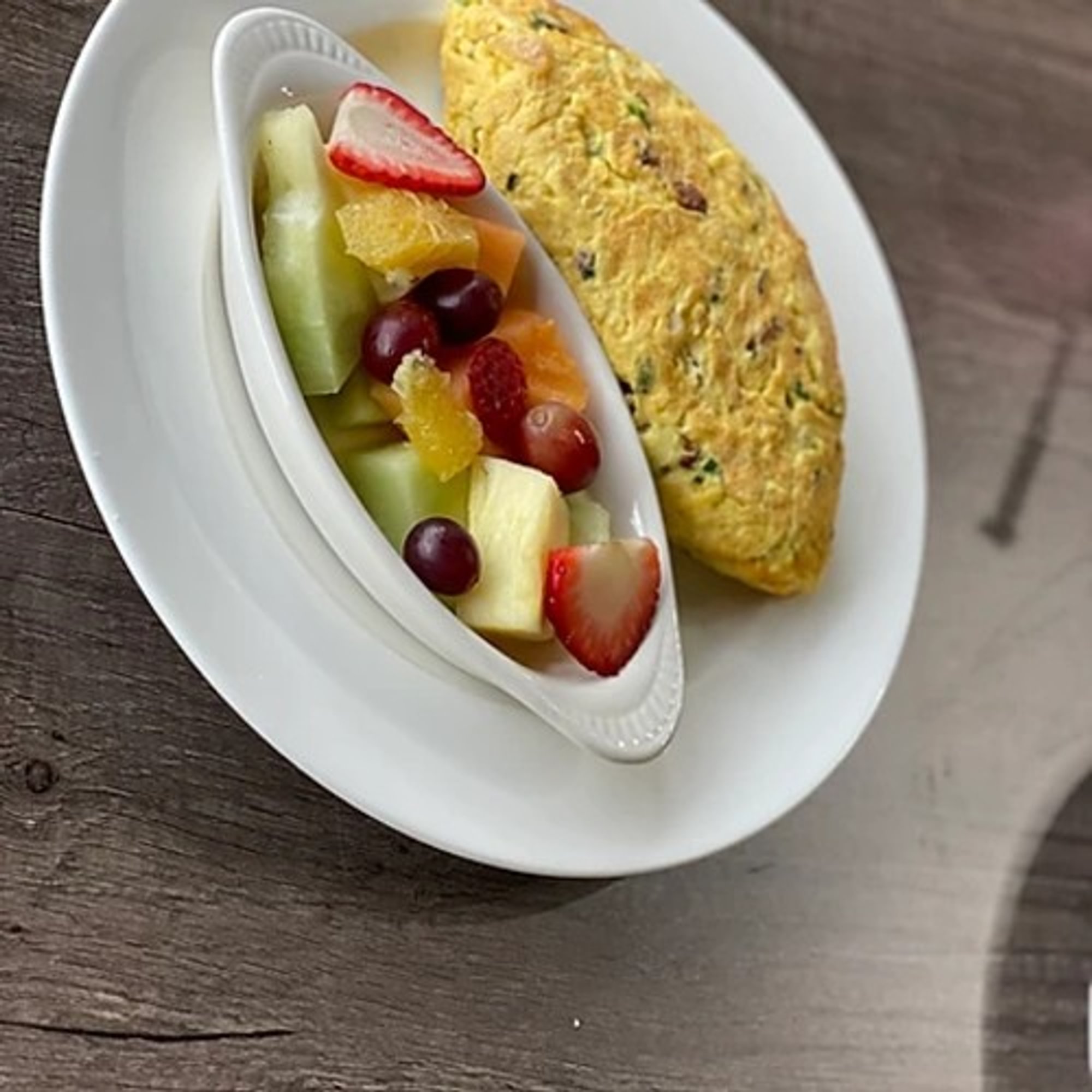 Baked Potato Omelet