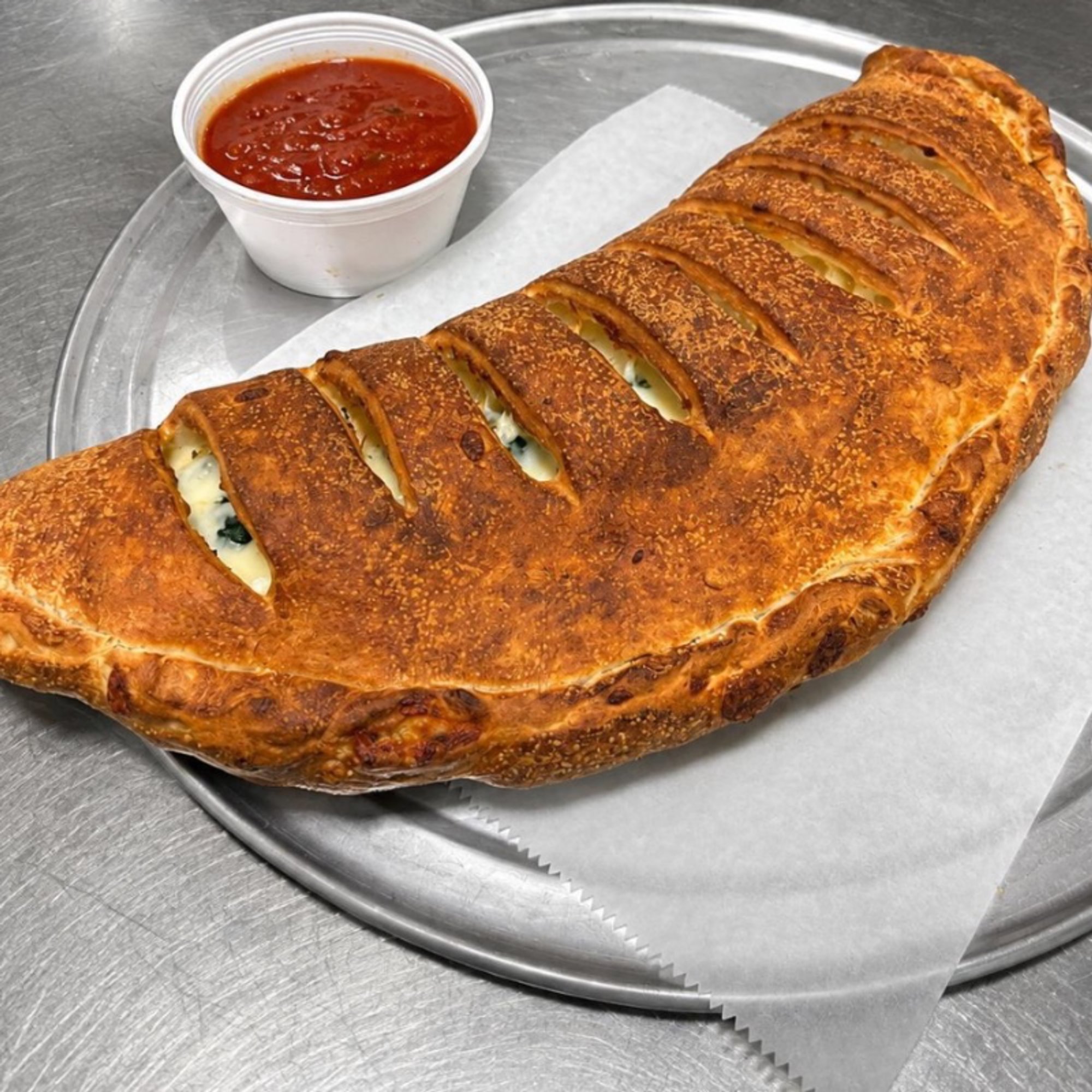 (Lg) Veggie Lovers Calzone