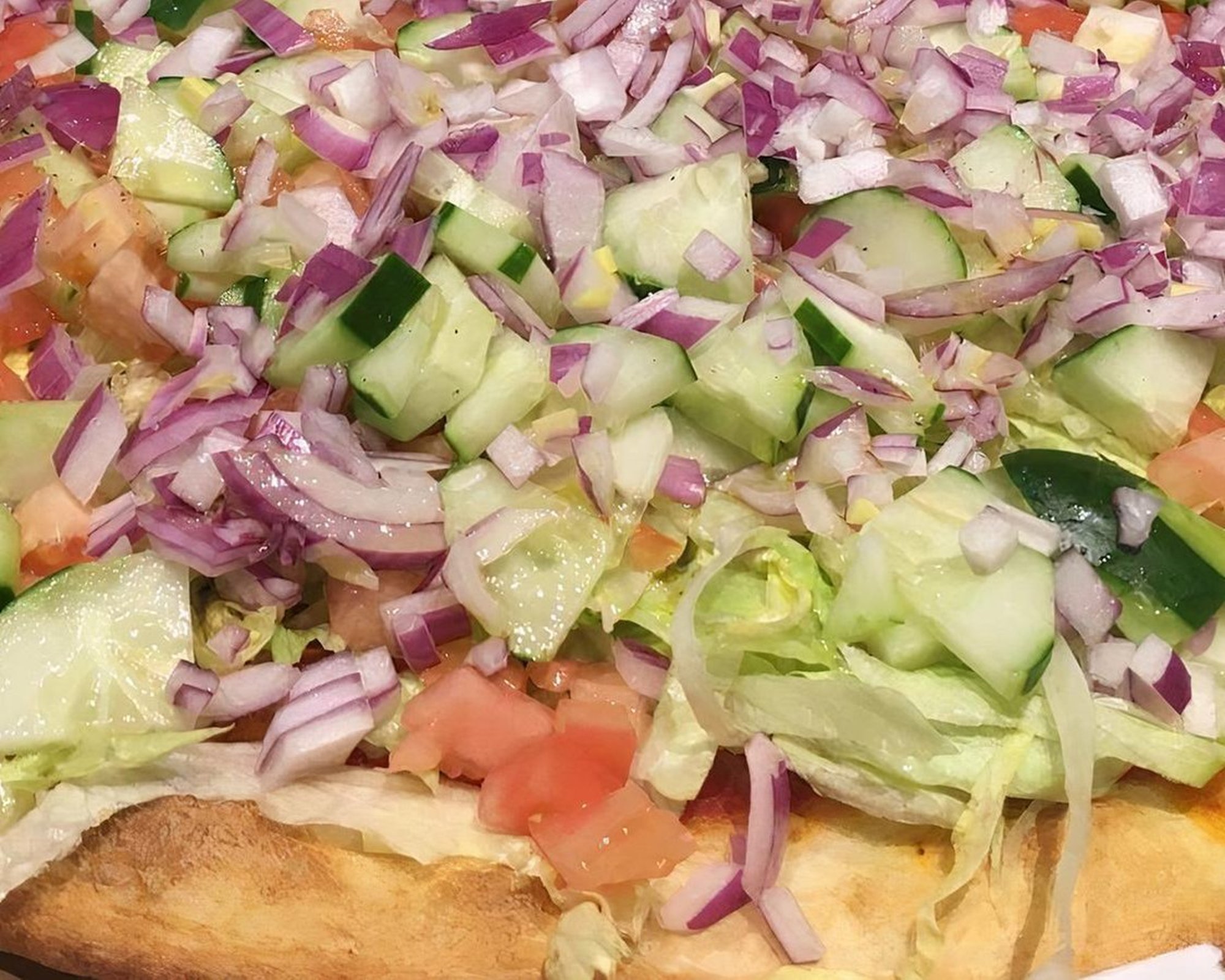 Salad Pizza