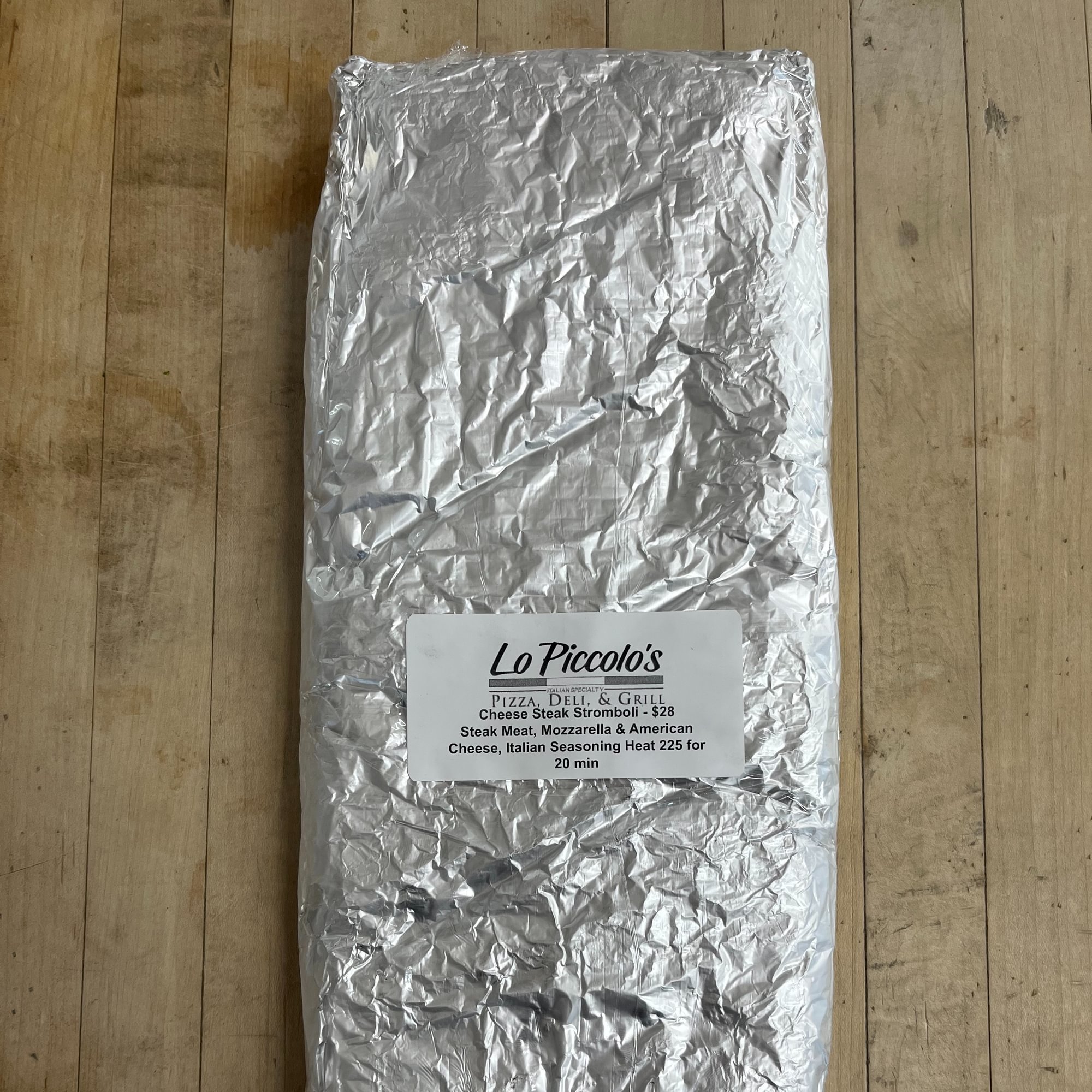 Cheese Steak Stromboli (Frozen)
