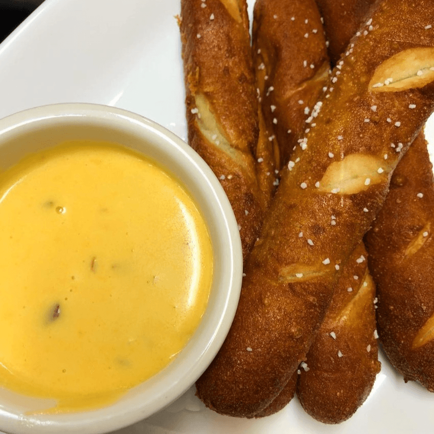 Pretzel Sticks w/Cheddar Jalapeno Sauce
