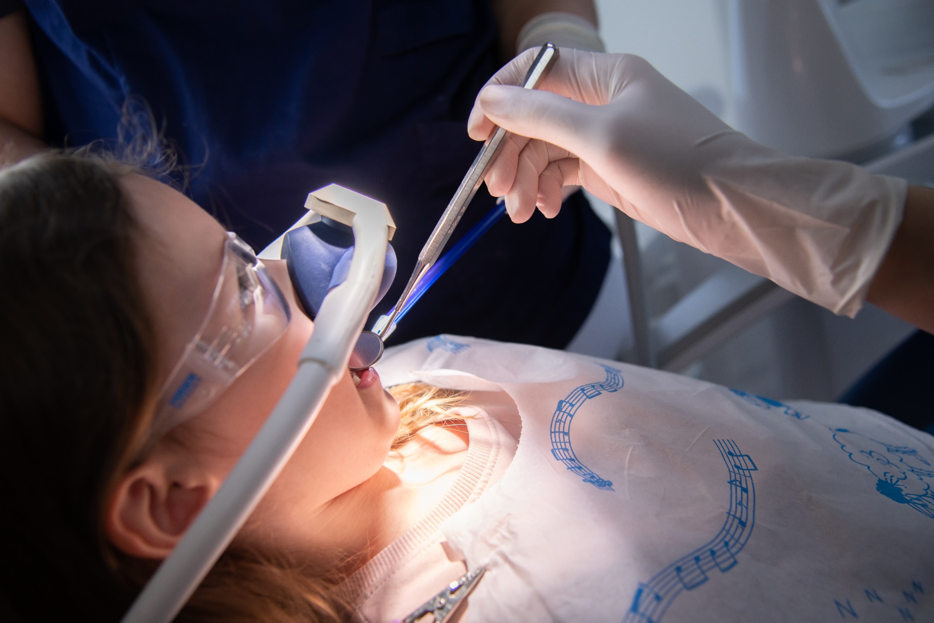 Behandlung von Angstpatienten (Lachgas)
