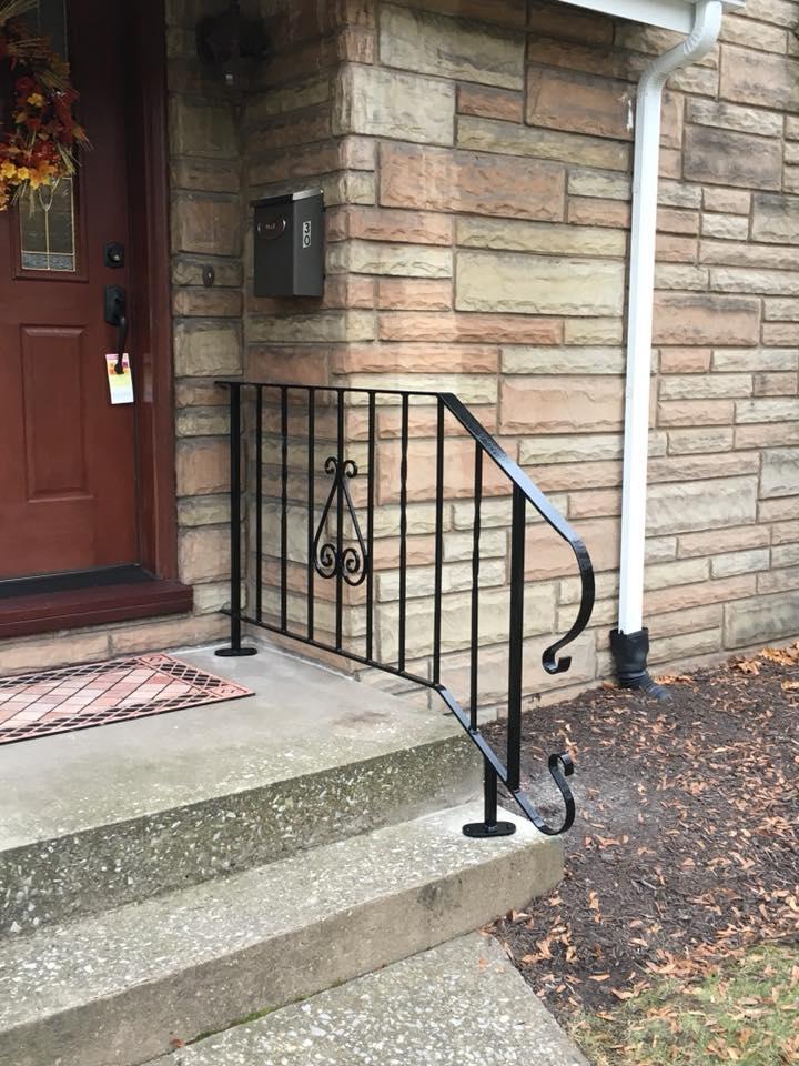 Custom railing.