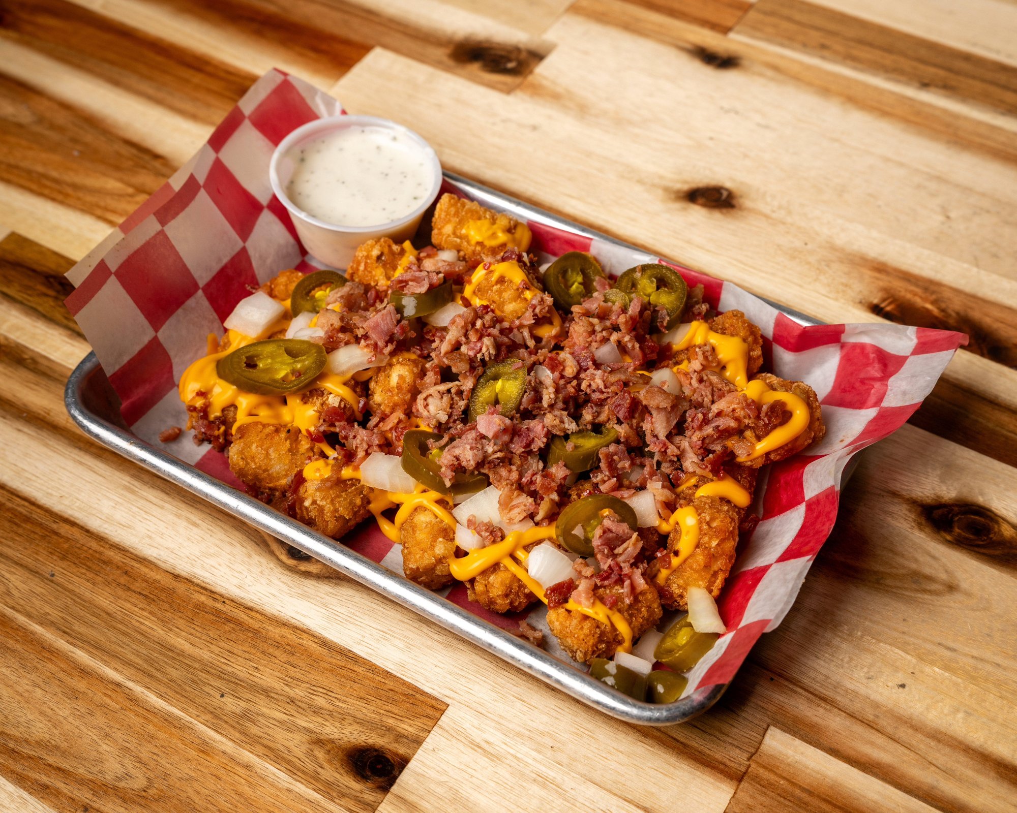 LOADED TATER TOTS