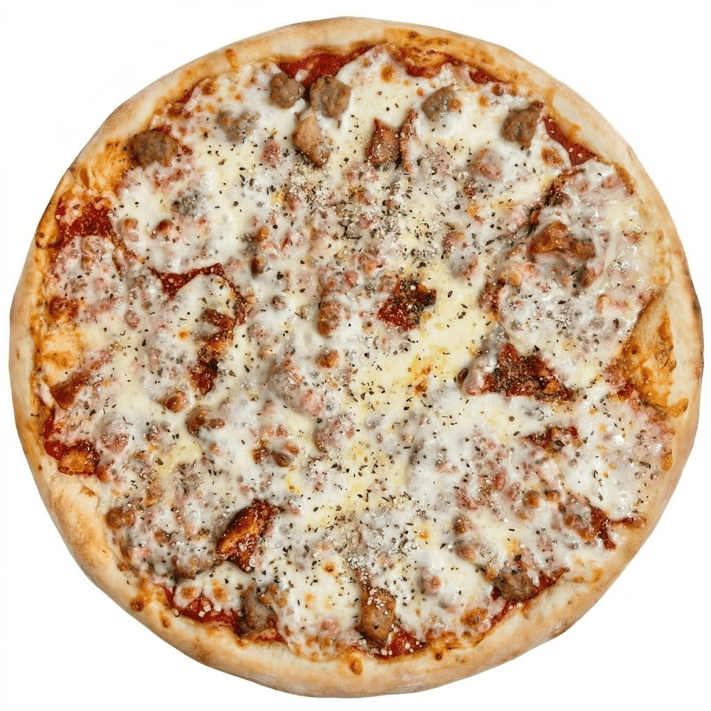 Two Medium Pizzas with One Topping