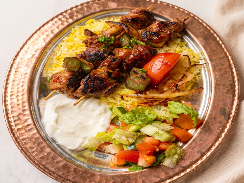 Lamb Kabob Entrée