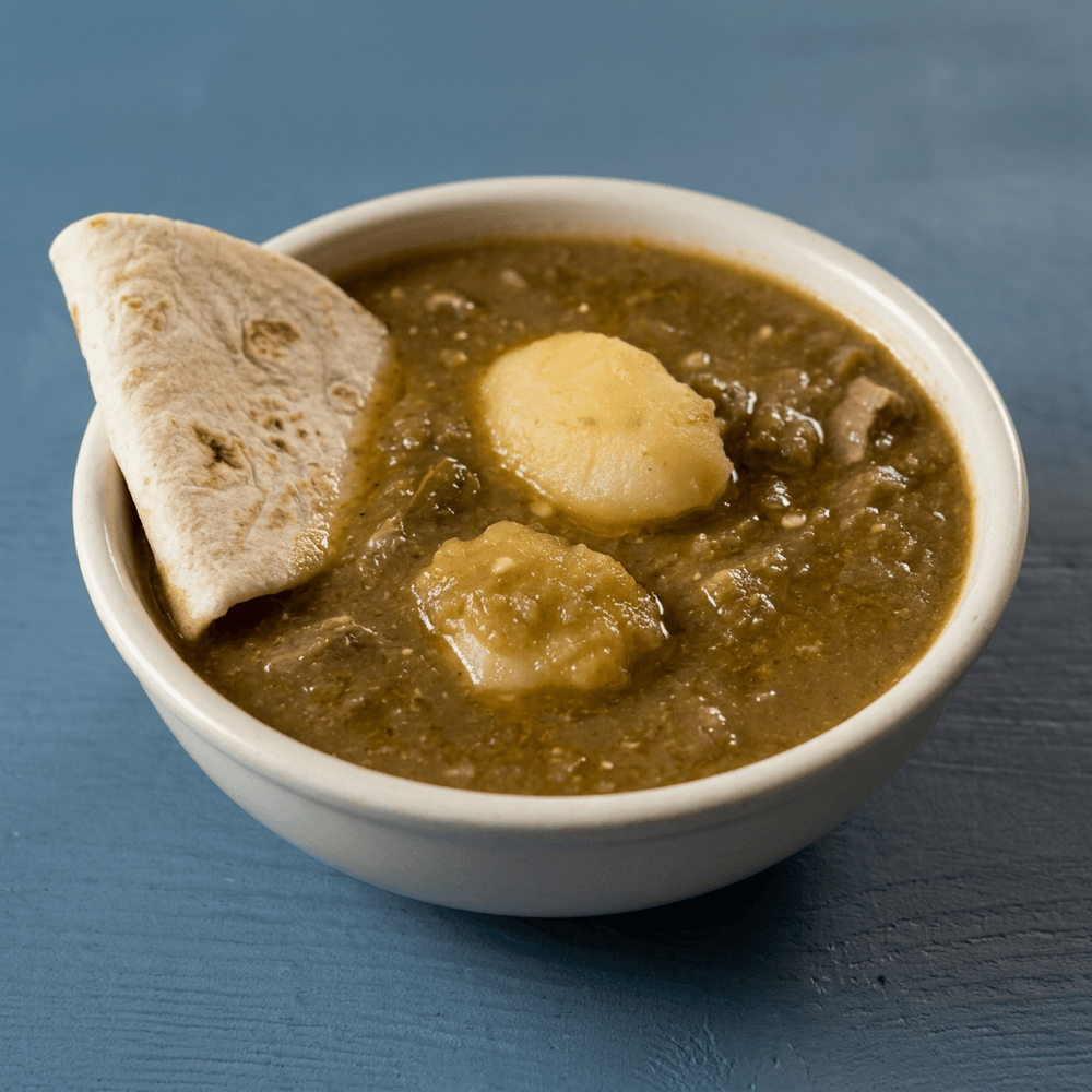 Green Chile Stew Lunch