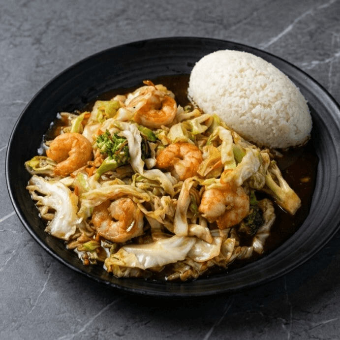 SHRIMP STIR FRIED