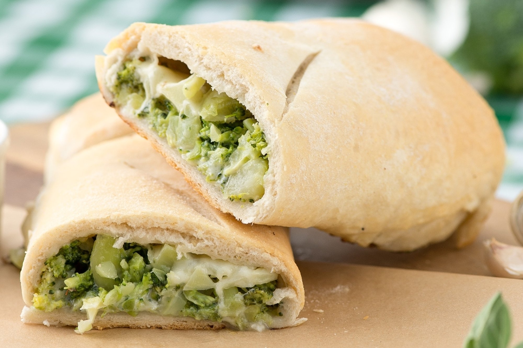 Broccoli Stromboli - Bake at Home