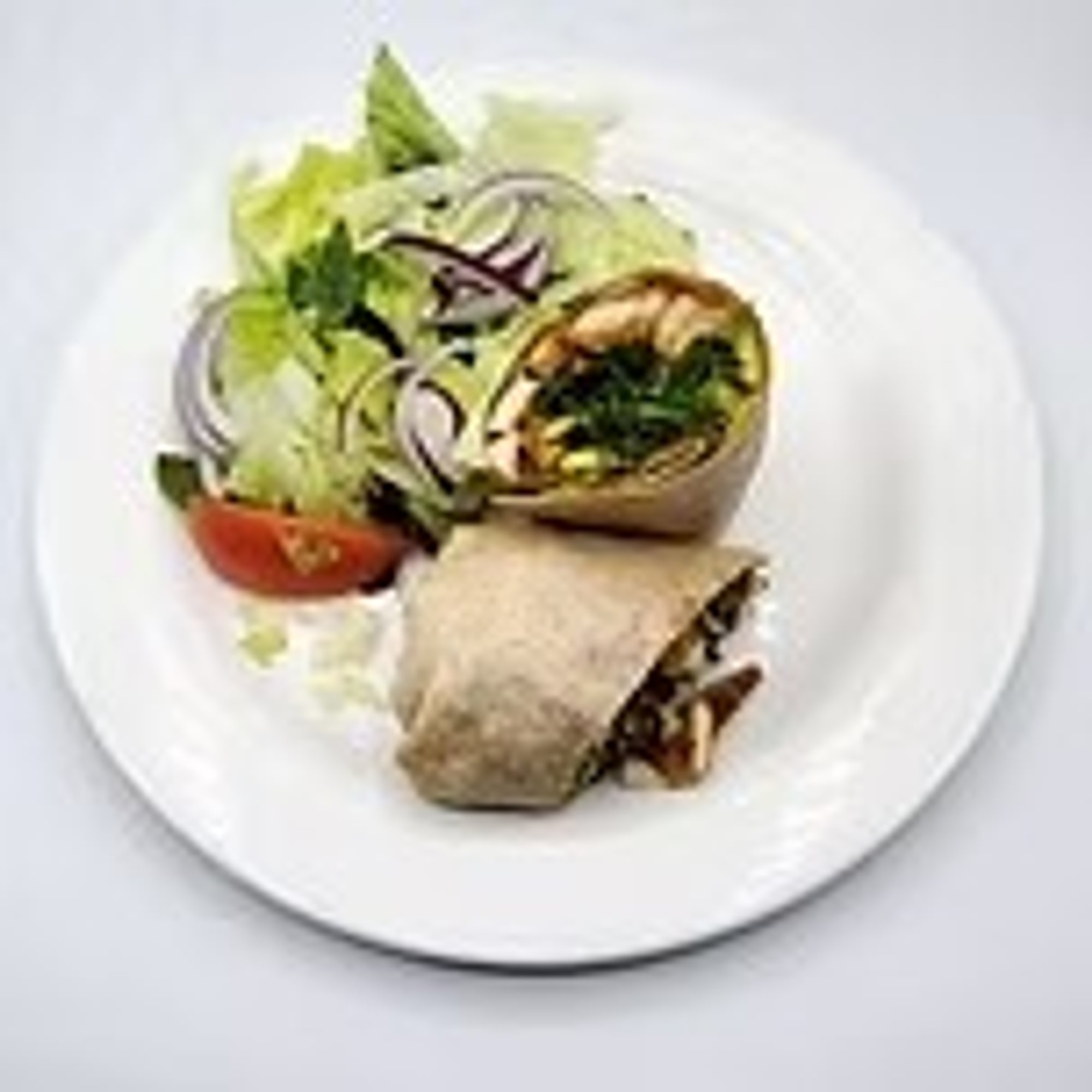 Chicken Cutlet Gorgonzola Wrap