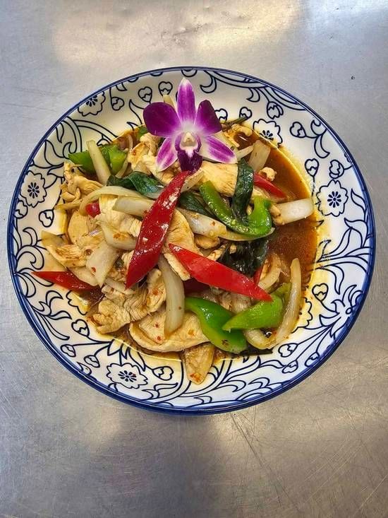 Pad Kapow (Basil stir-fried) ***