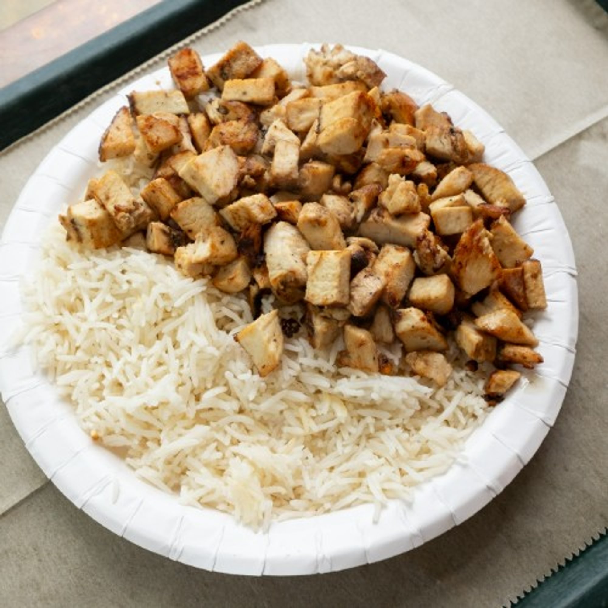 Grilled Chicken over Rice
